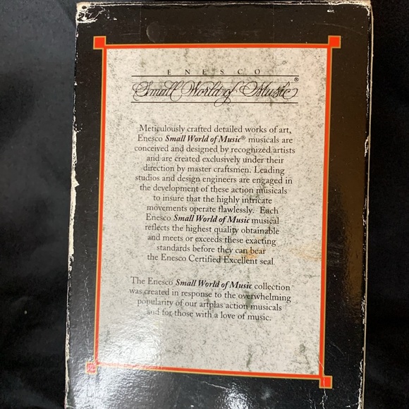 Vintage Enesco 1997 21 Fun Mice ‘n’ Dice Casino mini action musical music box - Picture 12 of 16